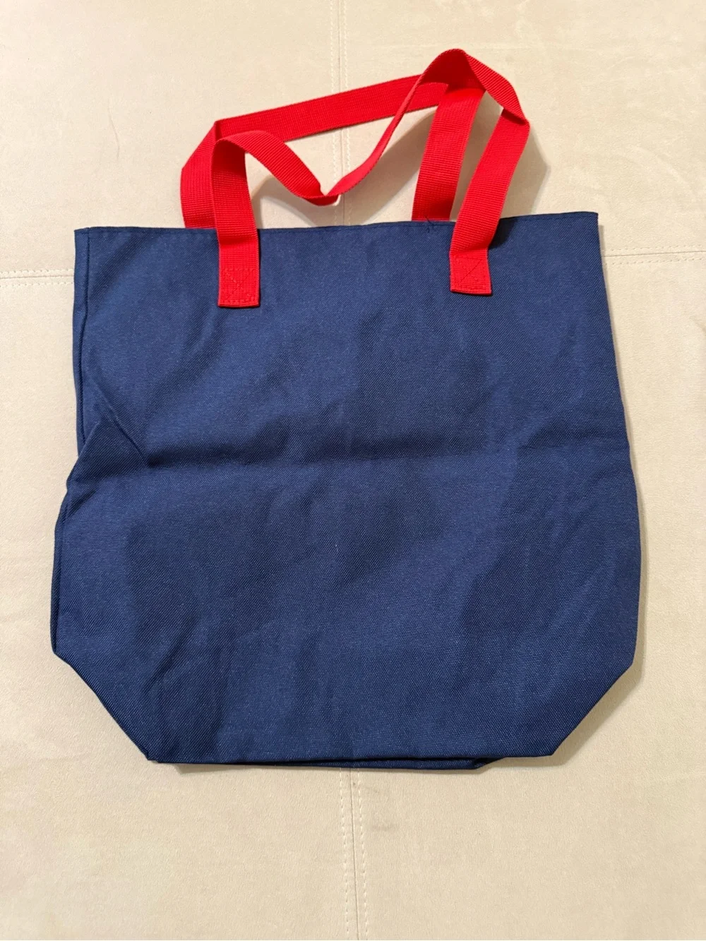 Carnival VIFP Club Navy Tote with Red Handles